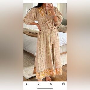 Marea  House Dress. Balloon Dress Marigold